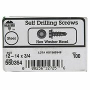 ACEDS 12-14 x 0.75 in. Hex Washer Head Self Drilling Screw 5034277